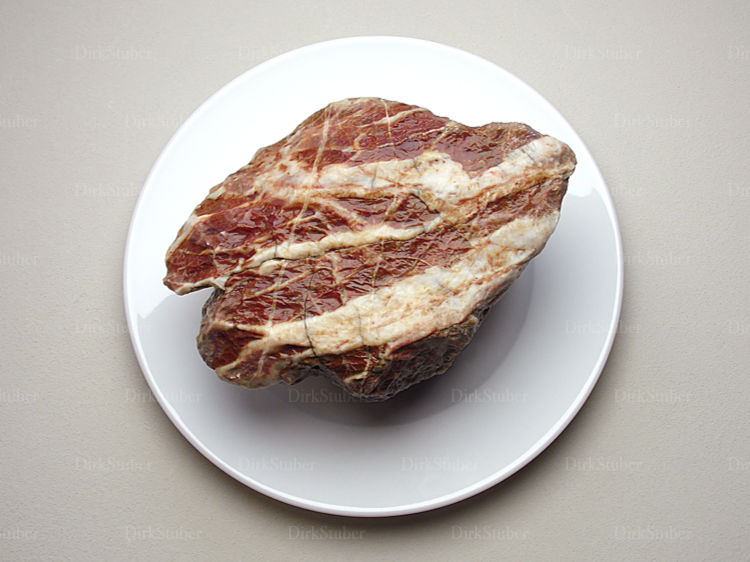Stein mit Ähnlichkeit zu Fleisch