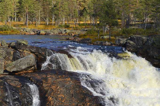 Wasserfall in Südnorwegen
