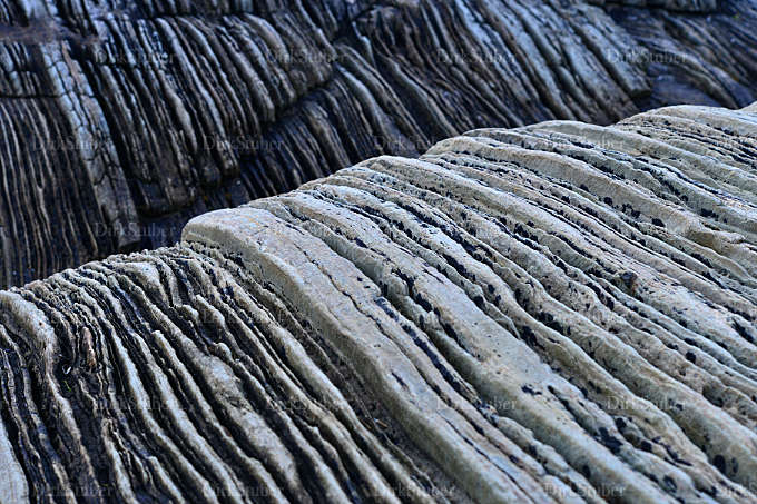 Gletscherspuren im Felsen südlich vom Salstraumen in Nornorwegen